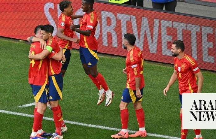 Merino last-gasp goal sends Spain to Euro 2024 semis after dramatic extra-time win over Germany