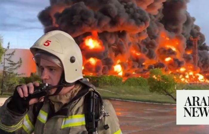 Fire breaks out after accident at gas pipeline in Crimea, Russian officials say