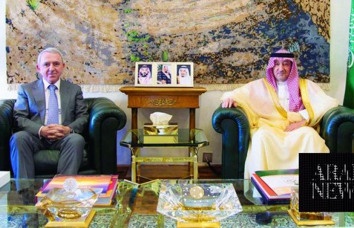 Minister meets Azerbaijan’s ambassador in Riyadh