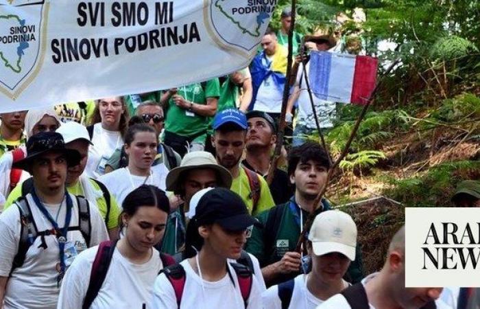 Thousands march to mark Srebrenica genocide anniversary