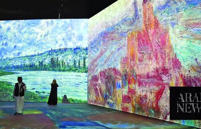Immersed in lilies — ‘Imagine Monet’ brings art to life in Jeddah