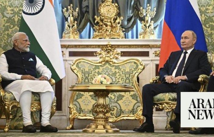 Kremlin says there were no disagreements between Putin and Modi at Moscow meeting