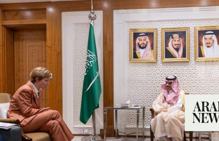 Saudi FM receives advisor to French president for Middle East in Riyadh