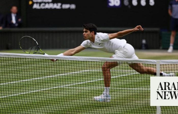 Defending champion Alcaraz into Wimbledon final