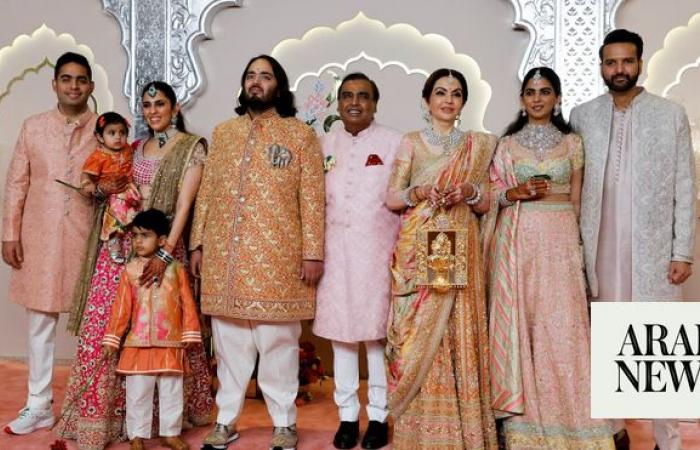 Ambani nuptials spotlight India’s multibillion-dollar wedding industry