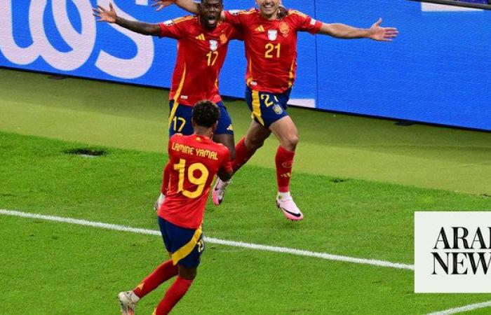 Spain beat England 2-1 to win record fourth European Championship title