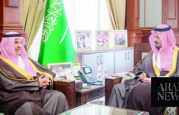 Madinah governor receives deputy minister of energy