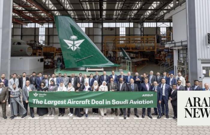 ‘A great day for Saudi-German relations’ - Saudia delegation visits Airbus in Hamburg to celebrate historic deal