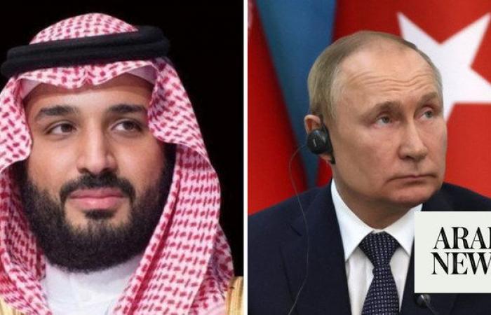 Saudi crown prince, Russia’s Putin discuss relations 