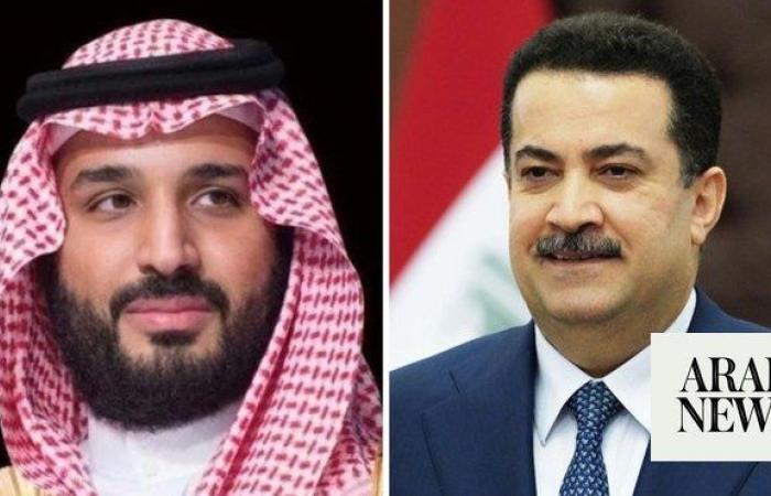 Saudi crown prince, Iraqi PM discuss relations 