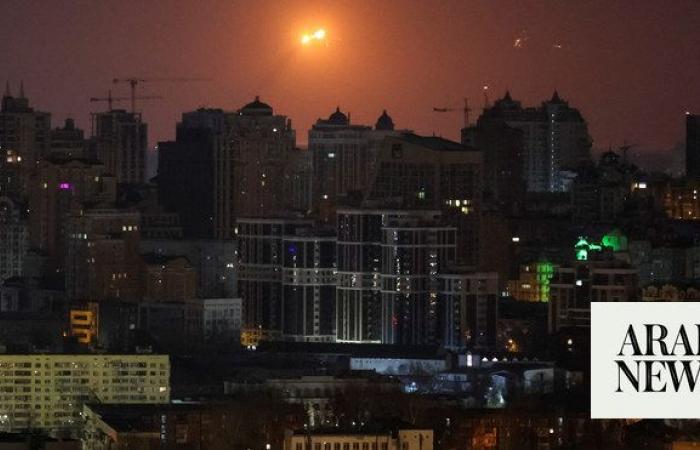 Explosions heard in Kyiv, air raid alert sounds: AFP