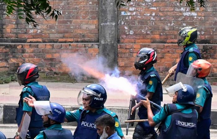 Bangladesh wakes to torched government buildings, internet blackout as student protests turn deadly