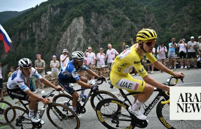 Pogacar closing in on third Tour de France title after dominant win in the Alps