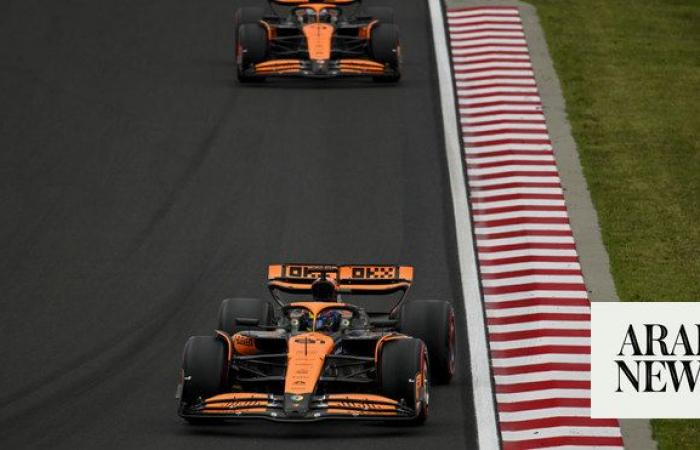 Lando Norris on pole as McLaren lock out ‘sweet’ Hungarian Grand Prix front row