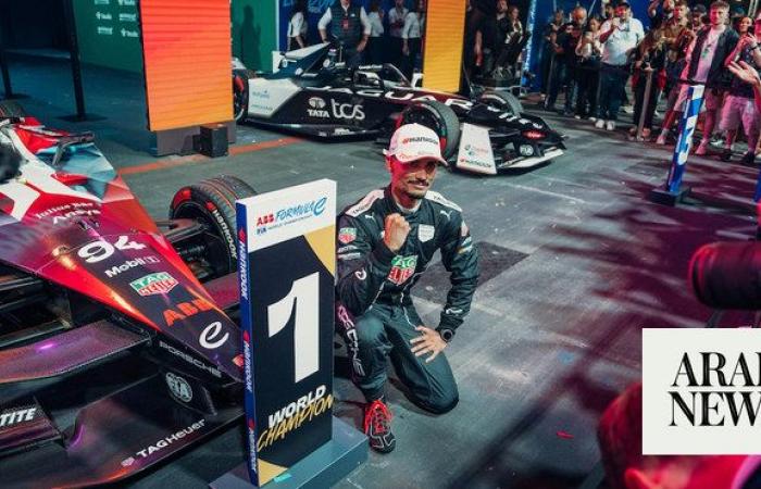 Porsche’s Wehrlein takes Formula E title in London