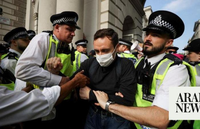 Nine arrests during London protest against Israel arms exports