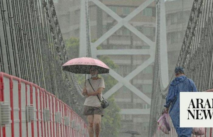 Typhoon Gaemi strengthens as it nears Taiwan, work halted, flights canceled