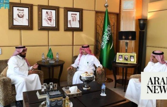 Saudi ambassador discusses Gaza aid with KSrelief delegation in Cairo