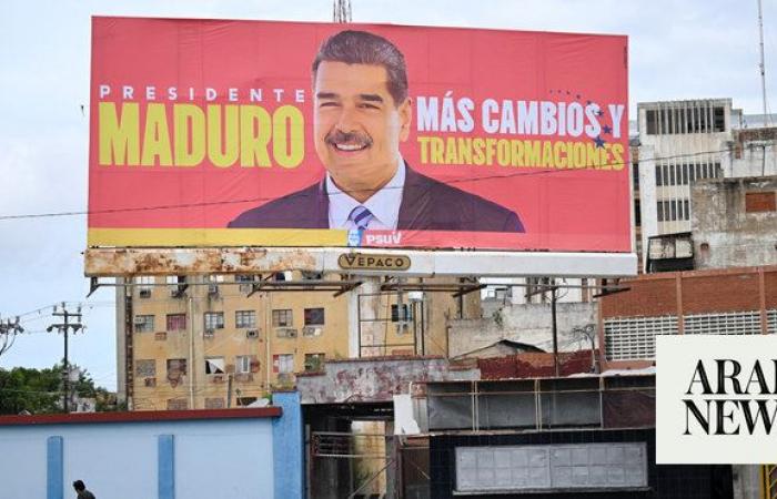 Venezuela’s Maduro is everywhere as vote looms
