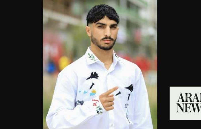 Palestinian Olympian wore shirt showing bombed children at opening ceremony