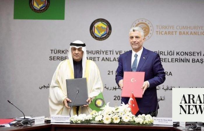 Turkiye to host 1st round of free trade pact negotiations with GCC states