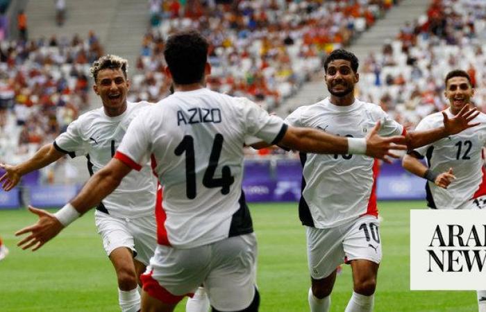 Egypt stun Spain to join them in men’s Olympic football knockouts