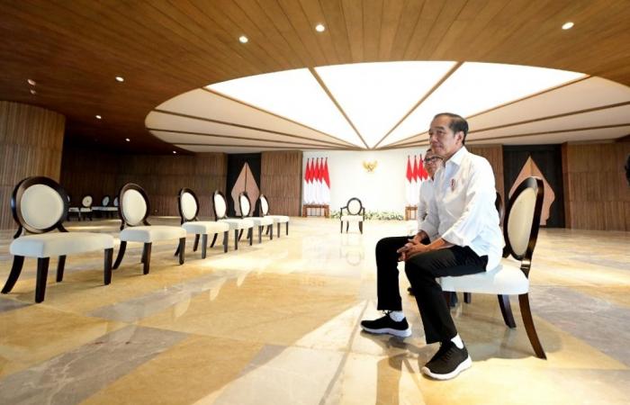 Indonesian President Jokowi spends first night in eagle-shaped palace of new capital Nusantara