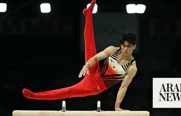 Japan snatch Olympic men’s gymnastics gold after China stumble late on