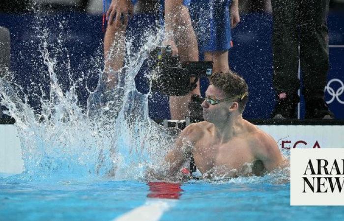 Leon Marchand pulls off one of the most audacious doubles in swimming history at the Paris Olympics