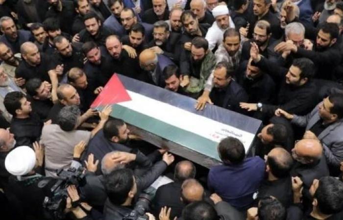 Mourners gather as Hamas leader Haniyeh is buried in Qatar
