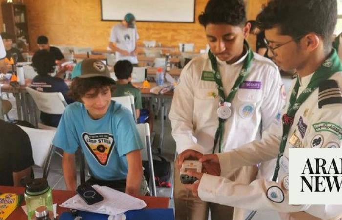 Saudi Scouts participate in youth forum