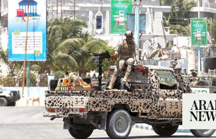 Explosion and gunfire rock hotel at popular beach in Somalia’s capital, witnesses say