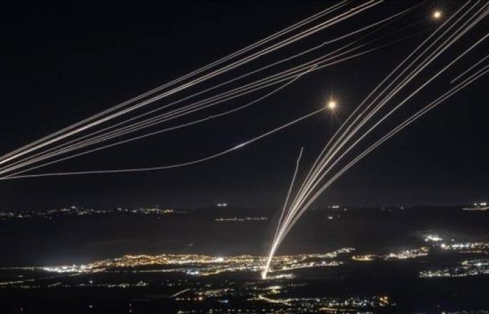 Rocket barrage launched from southern Lebanon toward Israel amid escalating tensions