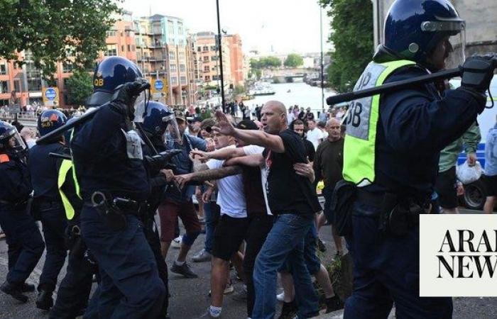 UK police warn far-right fueled street violence affects resources needed to investigate other crimes