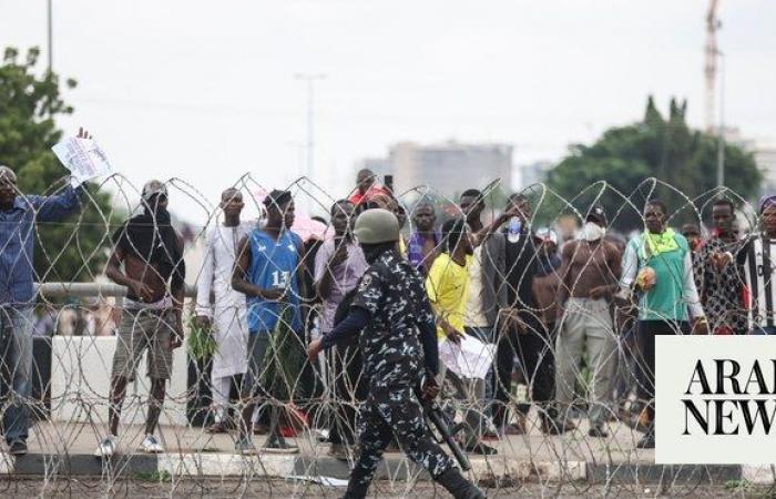 Nigeria’s president calls for end to protests against economic hardship