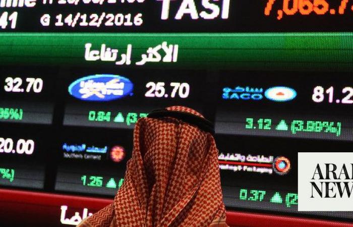 Closing Bell: Saudi main index closes at 11,679 as Middle Eastern stock markets rebound