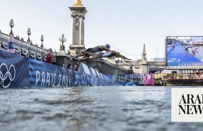 Olympic marathon swim test run is canceled over water quality concerns for Seine River