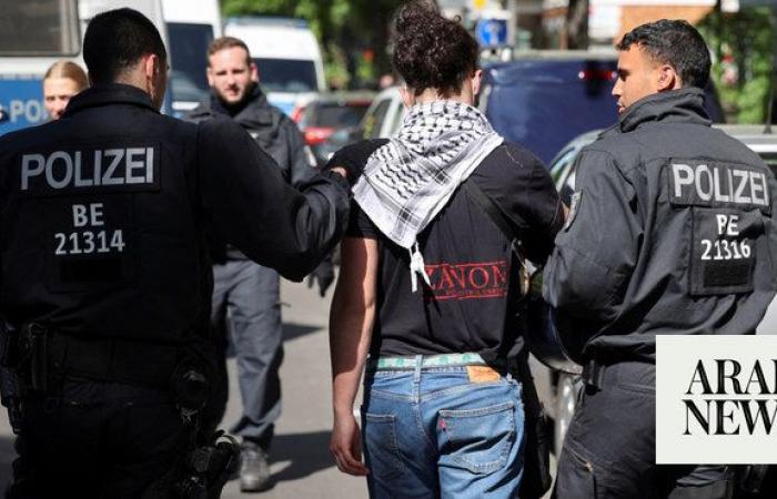 Woman fined in Berlin for using pro-Palestinian slogan