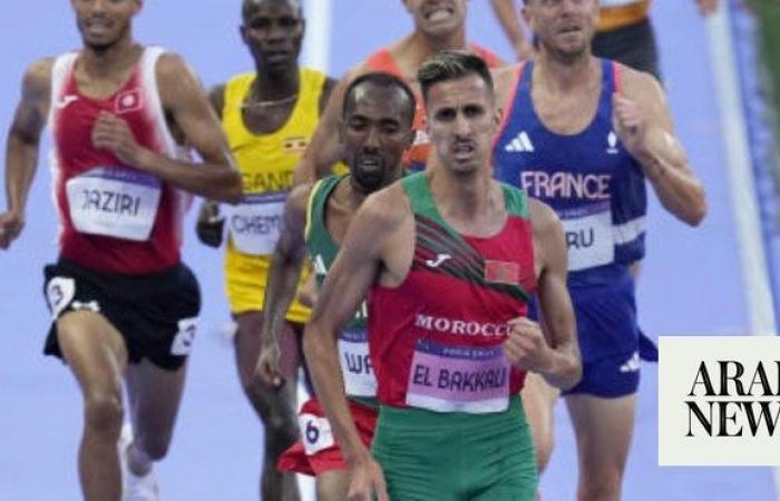 Morocco’s Soufiane El Bakkali retains Olympic steeplechase title