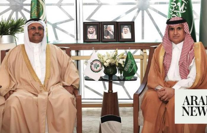 Saudi Arabia’s representative to Arab League receives Arab Parliament speaker