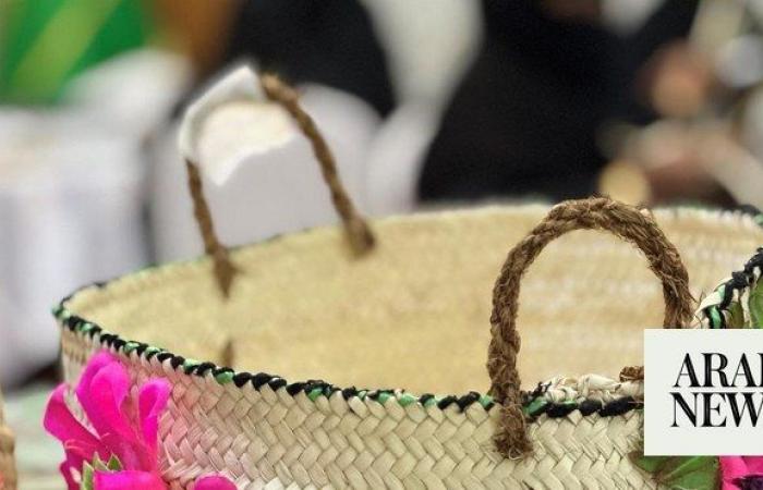 Women in Saudi Arabia’s Najran region master the production of wicker goods