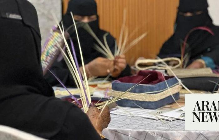 Saudi women in Najran weave success in wicker revival