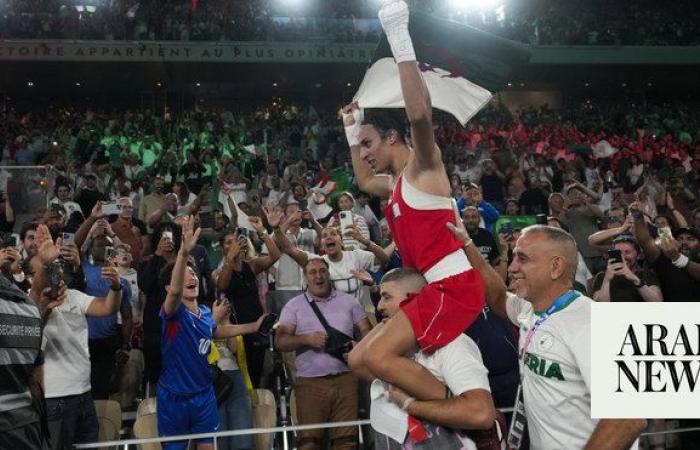 Hometown of Algeria boxer in gender row erupts in joy after Olympic win