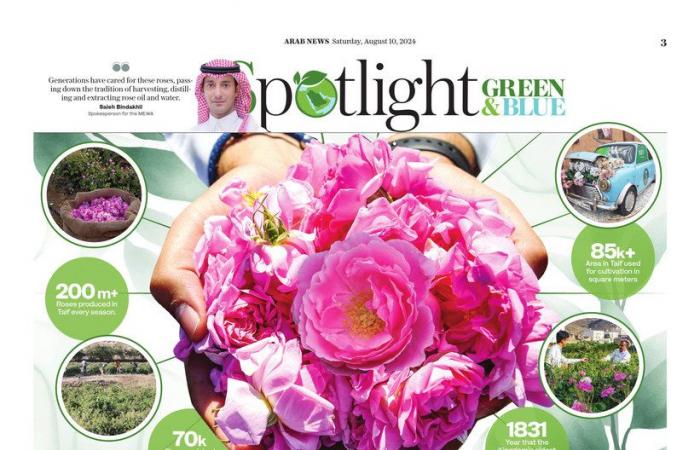 How the sustainable use of water is helping Saudi rose farms bloom into a global industry