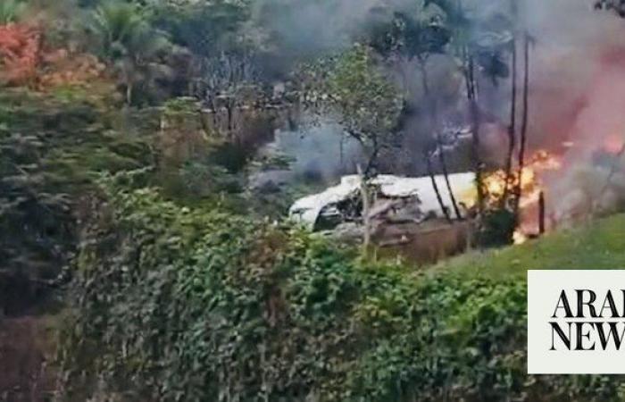 Plane with 62 aboard crashes in Brazil