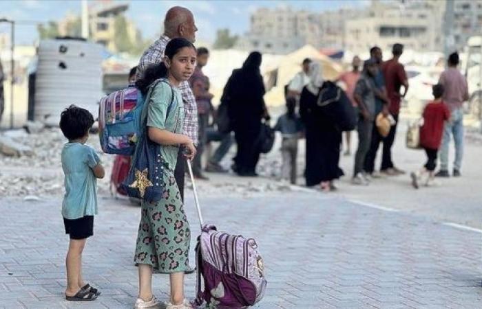 Over 75,000 Palestinians displaced in southwest Gaza in recent days