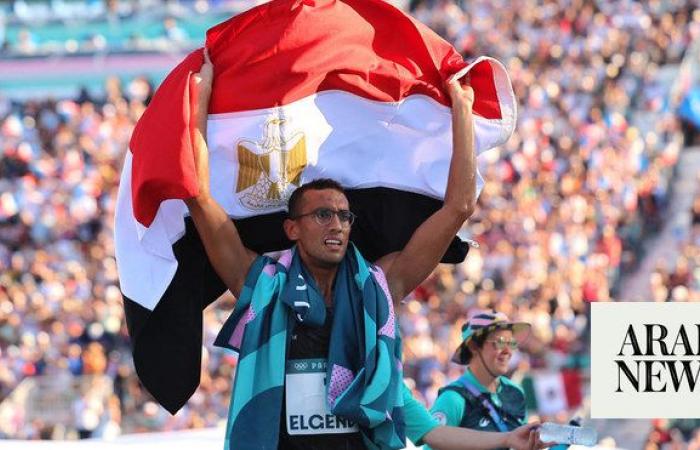 Egypt’s Ahmed Elgendy becomes the first athlete from Africa to win Olympic modern pentathlon gold