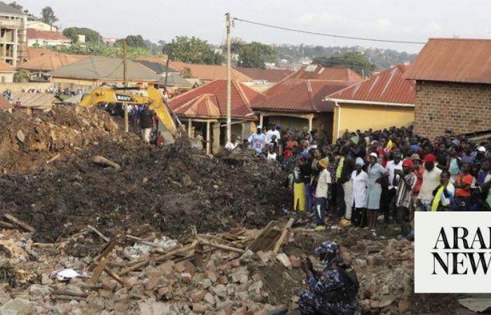 At least 18 dead after landfill site collapses in Uganda’s capital