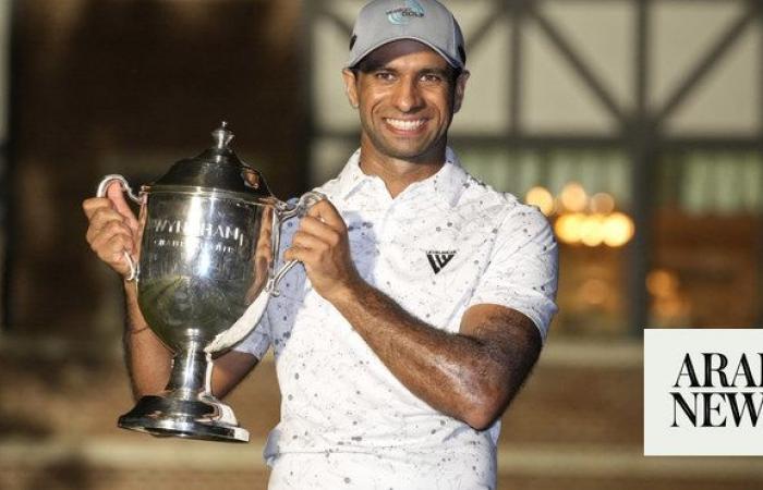 England’s Rai wins PGA Wyndham title as Greyserman collapses