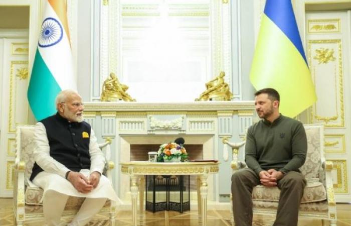 Modi emphasizes India's support for Ukraine's sovereignty during visit to Kyiv